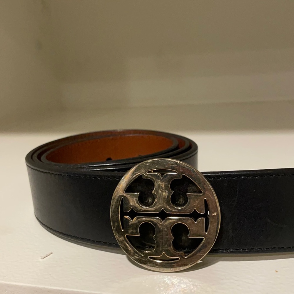 Tory Burch Reversible Logo Belt